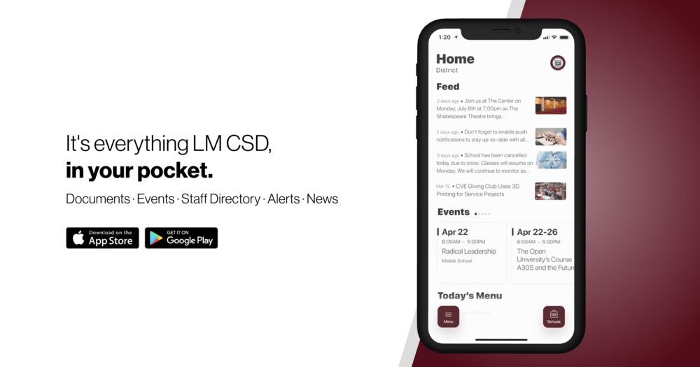 It's everything LMCSD, in your pocket