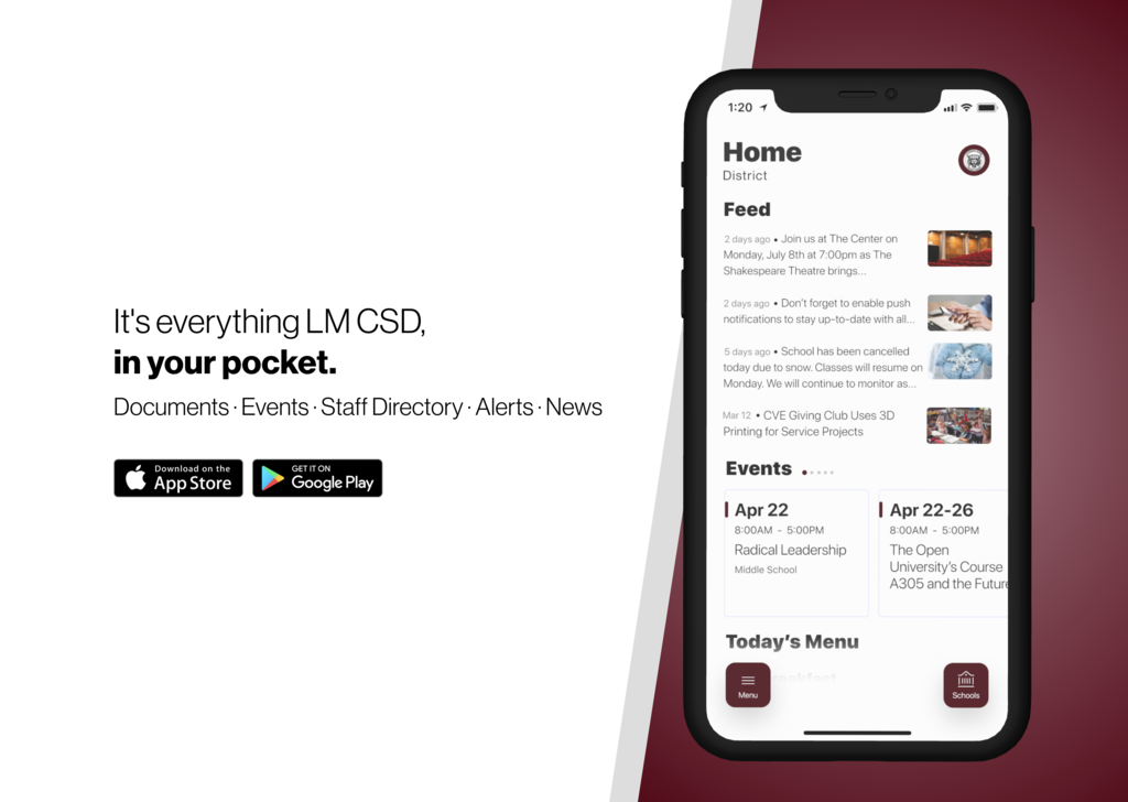 It's everything LM CSD in your pocket!